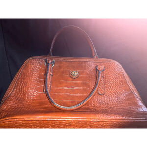 Giani Bernini Satchel Purse Brown